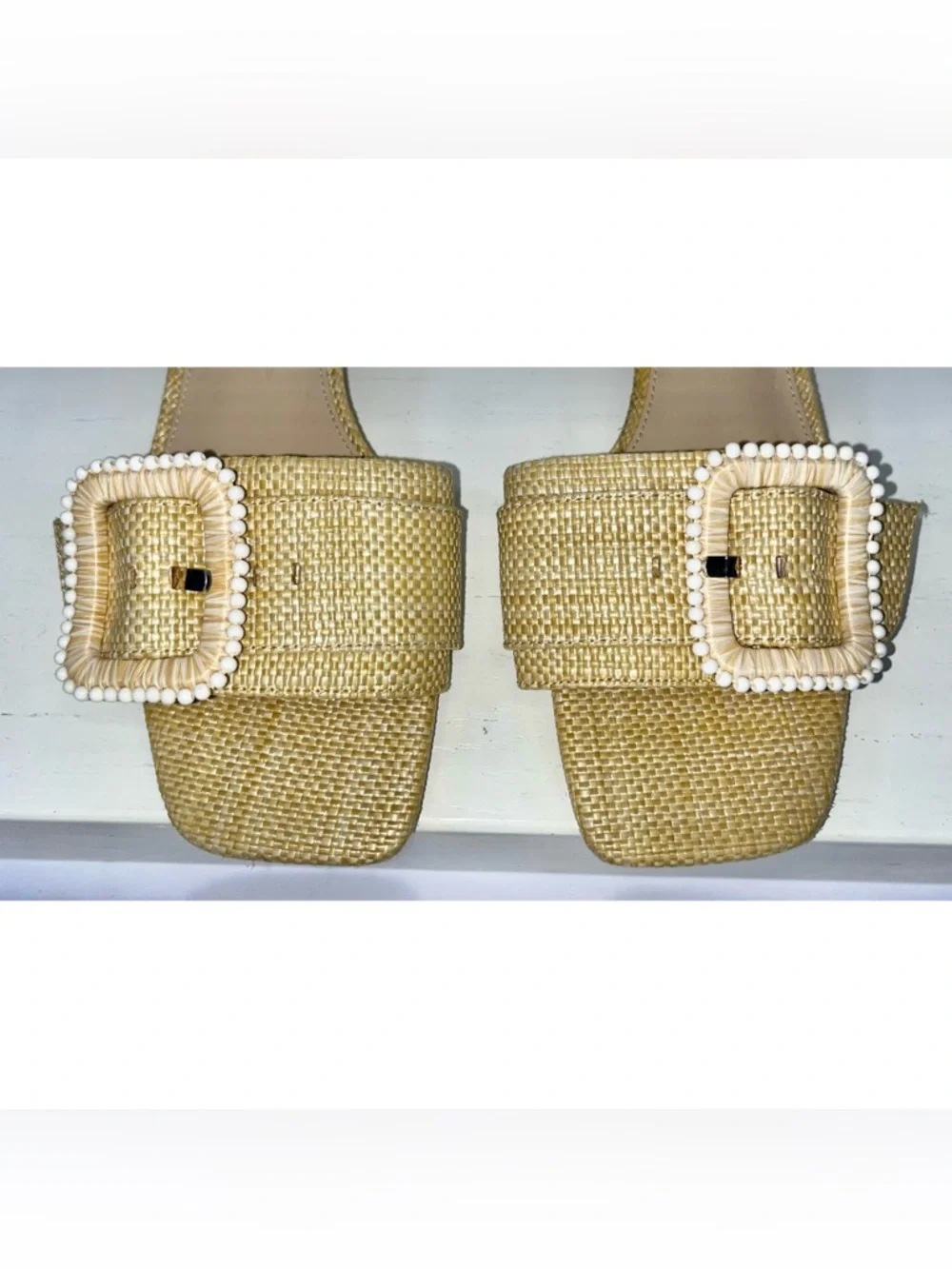 Sam Edelman Decon Beaded Slide Sandal (Size: 8) - Picture 7 of 10